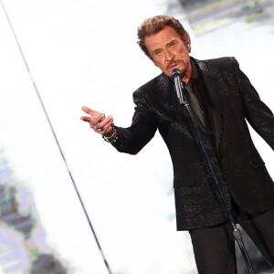 Exclusif - Johnny Hallyday - Enregistrement de l'émission Spécial Johnny Hallyday, "Johnny, la soirée événement" en 2014