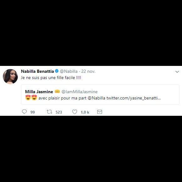Compilation des meilleurs tweets de Nabilla en 2017.