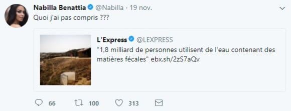 Compilation des meilleurs tweets de Nabilla en 2017.