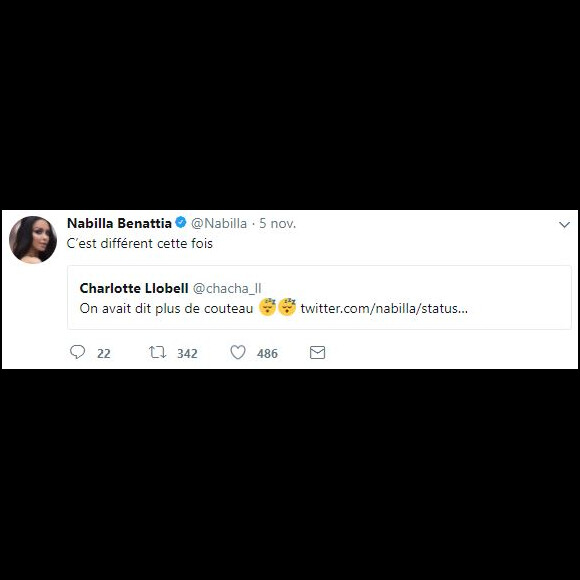 Compilation des meilleurs tweets de Nabilla en 2017.