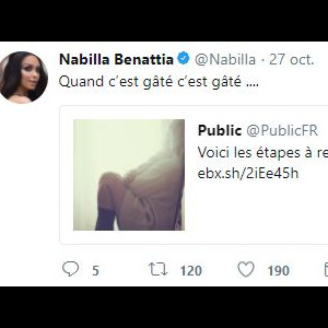 Compilation des meilleurs tweets de Nabilla en 2017.