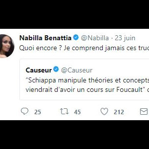 Compilation des meilleurs tweets de Nabilla en 2017.