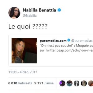 Compilation des meilleurs tweets de Nabilla en 2017.