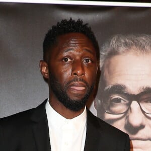 Thomas Ngijol et sa compagne Karole Rocher - Photocall de la cérémonie de remise du prix Lumière à Martin Scorsese lors du festival Lumière 2015 (Grand Lyon Film Festival) à Lyon. Le 16 octobre 2015.