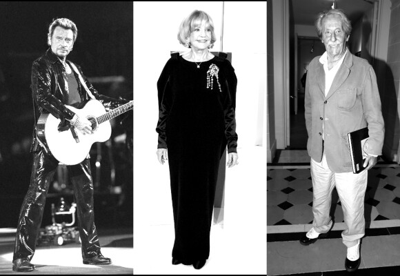 Johnny Hallyday, Jeanne Moreau, Jean Rochefort... Ils nous ont quittés en 2017.