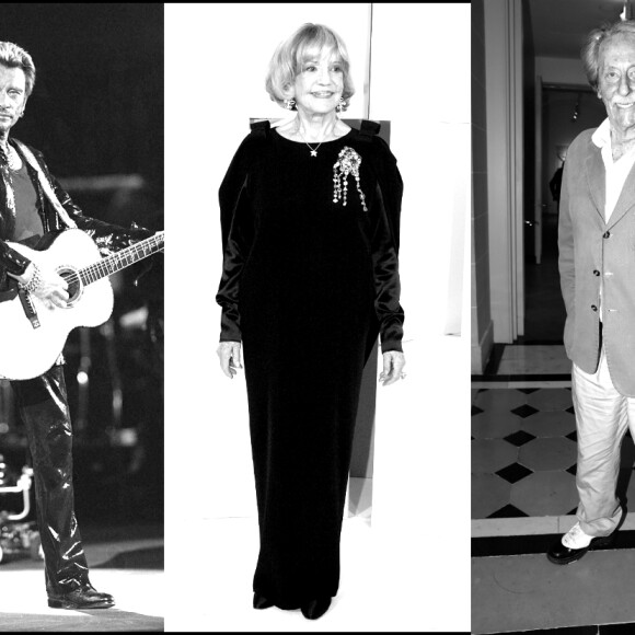 Johnny Hallyday, Jeanne Moreau, Jean Rochefort... Ils nous ont quittés en 2017.