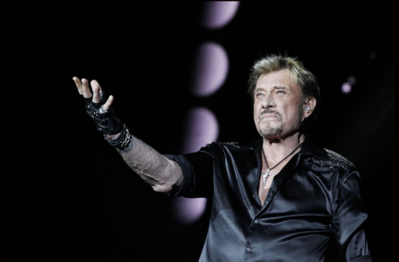 EXCLU : Johnny Hallyday en concert au Stade de France, le 16 juin 2012.