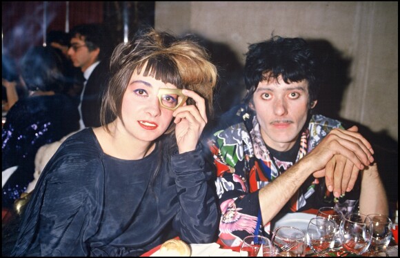 Catherine Ringer et Fred Chichin à Paris, le 24 octobre 1985.