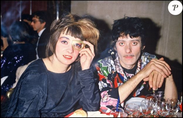 Catherine Ringer et Fred Chichin à Paris, le 24 octobre 1985.