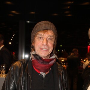 Jean-Louis Aubert - Soirée d'hommage à Gabriel Yared dans le cadre de la 6e édition du week-end des musiques à l'image à la Philharmonie de Paris, le 9 décembre 2017. © Baldini/Bestimage