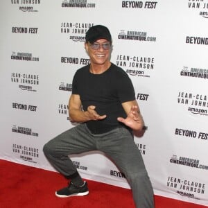 Jean-Claude Van Damme à la projection du film 'Jean-Claude Van Johnson' au théâtre Egyptien à Hollywood, le 9 octobre 2017