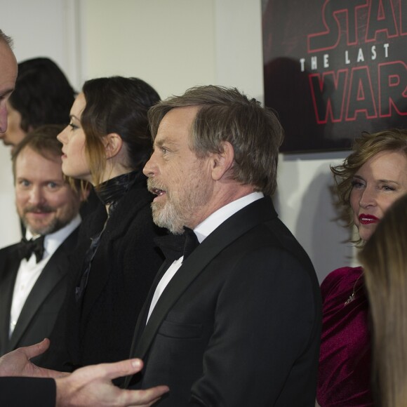 Le prince William, duc de Cambridge, et le prince Harry, lors de la première de Star Wars, épisode VIII : Les Derniers Jedi au Royal Albert Hall à Londres, le 12 décembre 2017
