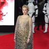 Gwendoline Christie à la première de Star Wars, épisode VIII : Les Derniers Jedi au Royal Albert Hall à Londres, le 12 décembre 2017