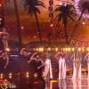 Les 12 demi-finalistes en bikini Coachella - Concours Miss France 2018. Sur TF1, le 16 décembre 2017.