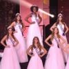 Les 30 Miss en tenue de gala - Concours Miss France 2018. Sur TF1, le 16 décembre 2017.