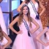 Les 30 Miss en tenue de gala - Concours Miss France 2018. Sur TF1, le 16 décembre 2017.