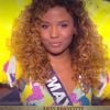 Miss Mayotte : Vanylle Emasse en maillot de bain  - Concours Miss France 2018. Sur TF1, le 16 décembre 2017.