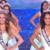 Les 30 Miss rendent hommage à Johnny Hallyday en tenue de gala - Concours Miss France 2018. Sur TF1, le 16 décembre 2017.