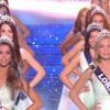 Les 30 Miss rendent hommage à Johnny Hallyday en tenue de gala - Concours Miss France 2018. Sur TF1, le 16 décembre 2017.