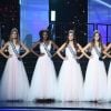 Les Miss rendent hommage à Johnny Hallyday - Concours Miss France 2018. Sur TF1, le 16 décembre 2017.