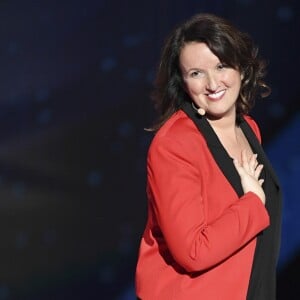 Exclusif - Anne Roumanoff - Enregistrement de l'émission "Le Grand Show de l'Humour - Les 50 comiques préférés des français" présenté par Michel Drucker à la Seine Musicale à Boulogne-Billancourt le 4 décembre 2017. L'émission sera diffusée le 16 décembre à 20h50 sur France 2. © Pierre Peruseau/Bestimage