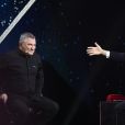Exclusif - Jean-Marie Bigard et Michel Drucker - Enregistrement de l'émission "Le Grand Show de l'Humour - Les 50 comiques préférés des français" présenté par Michel Drucker à la Seine Musicale à Boulogne-Billancourt le 4 décembre 2017. L'émission sera diffusée le 16 décembre à 20h50 sur France 2. © Pierre Peruseau/Bestimage