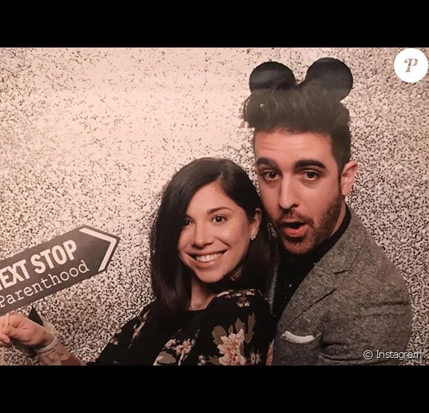 Christina Perri et son chéri Paul Costabile sur une photo publiée sur Instagram le 20 novembre 2017