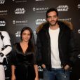 Hafsia Herzi et Tarek Boudali - Présentation de la Renault Zoé Série Limitée Star Wars directement liée à l'univers du futur film Star Wars: Han Solo, qui sortira au printemps 2018, à l'atelier Renault sur les Champs Elysées à Paris, France, le 13 décembre 2017. La Zoé Star Wars sera Commercialisée au printemps prochain, et disponible uniquement en 1000 exemplaires. Renault partenaire de la saga STAR WARS™. © Rachid Bellak/Bestimage
