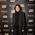 Virginie Ledoyen - Présentation de la Renault Zoé Série Limitée Star Wars directement liée à l'univers du futur film Star Wars: Han Solo, qui sortira au printemps 2018, à l'atelier Renault sur les Champs Elysées à Paris, France, le 13 décembre 2017. La Zoé Star Wars sera Commercialisée au printemps prochain, et disponible uniquement en 1000 exemplaires. Renault partenaire de la saga STAR WARS™. © Rachid Bellak/Bestimage