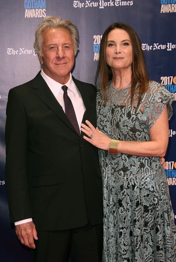 Dustin Hoffman et sa femme Lisa - 27ème soirée annuelle des Gotham Independent Film Awards à New York City, New York, Etats-Unis, le 27 novembre 2017. © Sonia Moskowitz/Globe Photos/Zuma Press/Bestimage