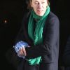 Valeria Bruni Tedeschi - Sortie des obsèques de Andrée Sarkozy (mère de Nicolas Sarkozy), dite Dadue née Andrée Mallah, en l'église Saint-Jean-Baptiste à Neuilly-Sur-Seine, le 18 décembre 2017.