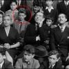 Johnny Hallyday derrière Simone Signoret dans "Les Diaboliques" d'Henri-Georges Clouzot en 1955.