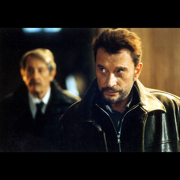 Johnny Hallyday et Jean Rochefort dans "L'homme du train", de Patrice Leconte, en 2002.