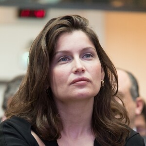 Exclusif - Laetitia Casta, ambassadrice de l'UNICEF France - conférence "Protégeons les enfants de la guerre" au centre de conférence ministériel de Convention à Paris le 21 février 2017. © Pierre Perusseau / Bestimage