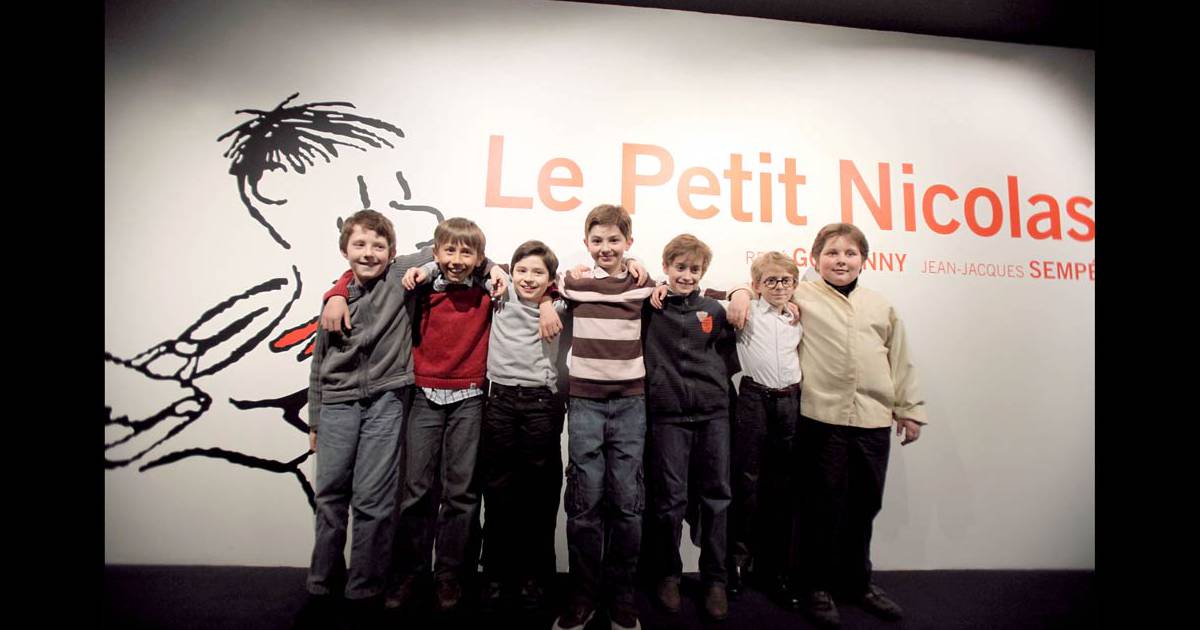 Maxime Godart était hier à l'exposition consacrée au Petit Nicolas, à la Mairie de paris, à l ...