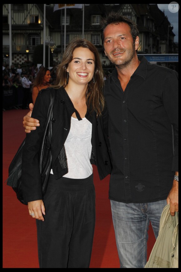 Juliette Chêne et Jean-Charles Chagachbanian lors de la cloture du 37ème festival du Film Américain de Deauville en septembre 2011.