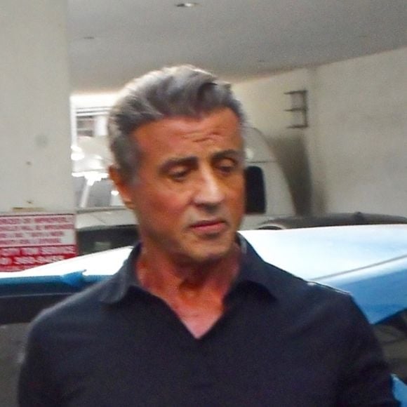 Sylvester Stallone est allé déjeuner au restaurant E Baldi à Beverly Hills, le 10 novembre 2017