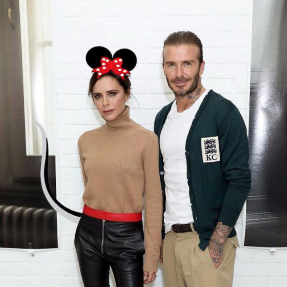 Victoria et David Beckham à Londres. Juin 2017.