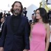 Frédéric Beigbeder et sa femme Lara Micheli - Montée des marches du film "120 battements par minute" lors du 70e Festival International du Film de Cannes. Le 20 mai 2017. © Borde-Jacovides-Moreau/Bestimage