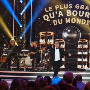 Exclusif - Laurent Gerra - Enregistrement de l'émission "Bon Anniversaire Laurent Gerra" au Pavillon Baltard à Nogent-sur-Marne le 13 novembre 2017. L'émission a été diffusée sur France 2, le 29 décembre, le jour J du 50ème anniversaire de l'humoriste. © Pierre Perusseau/Bestimage