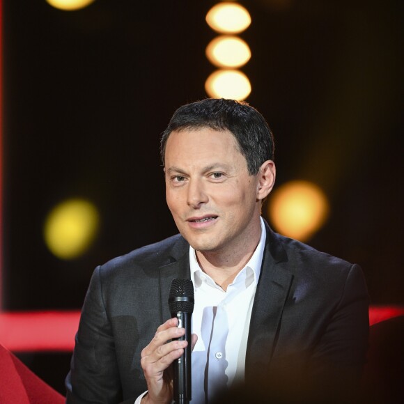 Exclusif - Marc-Olivier Fogiel - Enregistrement de l'émission "Bon Anniversaire Laurent Gerra" au Pavillon Baltard à Nogent-sur-Marne le 13 novembre 2017. L'émission a été diffusée sur France 2, le 29 décembre, le jour J du 50ème anniversaire de l'humoriste. © Pierre Perusseau/Bestimage