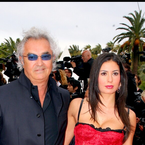 Flavio Briatore et Elisabetta Gregoraci au Festival de Cannes, le 23 mai 2006.