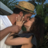 Alexa Ray Joel et son fiancé Ryan Gleason. Janvier 2018.