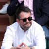 Jean-Francois Piège - Les célébrités dans les tribunes lors des internationaux de France de Roland-Garros à Paris, le 4 juin 2017. © Dominique Jacovides-Cyril Moreau/Bestimage