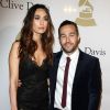 Meagan Camper et Pete Wentz au gala Pre-Grammy à l'hôtel The Beverly Hilton à Beverly Hills, le 11 février 2017