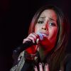 Exclusif - Amel Bent - Enregistrement de l'émission "Johnny, toute la musique qu'ils aiment" à la Seine Musicale, diffusée le 6 janvier 2018 sur TF1. Tournage le 13 décembre 2017. © Perusseau-Veeren / Bestimage
