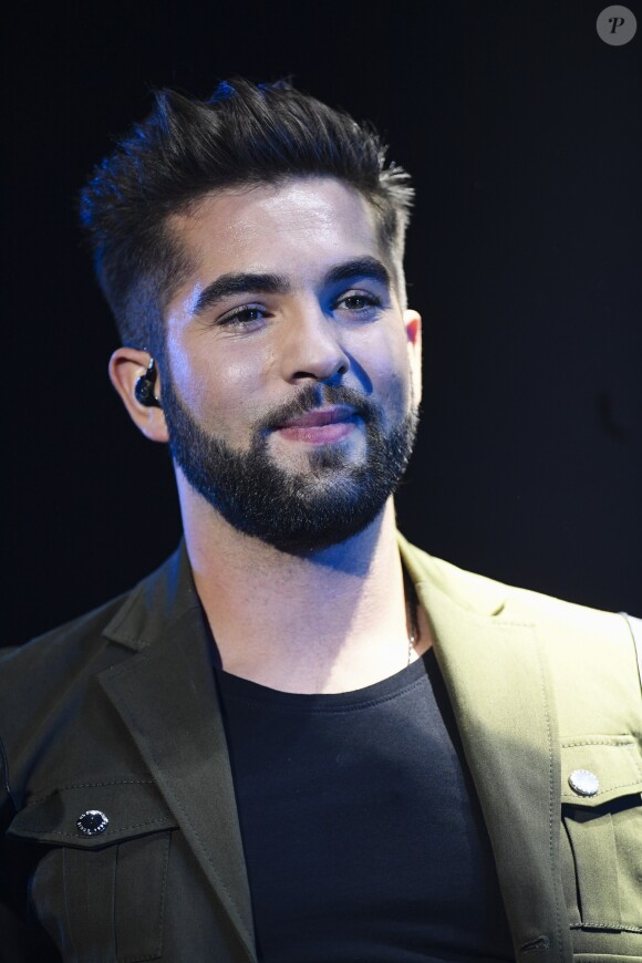 Exclusif - Kendji Girac - Enregistrement de l'émission "Johnny, toute la musique qu'ils aiment" à la Seine Musicale, diffusée le 6 janvier 2018 sur TF1. Tournage le 13 décembre 2017. © Perusseau-Veeren / Bestimage