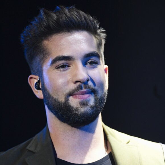 Exclusif - Kendji Girac - Enregistrement de l'émission "Johnny, toute la musique qu'ils aiment" à la Seine Musicale, diffusée le 6 janvier 2018 sur TF1. Tournage le 13 décembre 2017. © Perusseau-Veeren / Bestimage