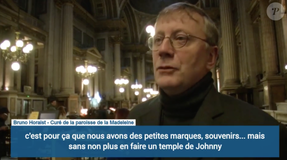Bruno Horaist, curé de la paroisse de la Madeleine, sur BFMTV le 3 janvier 2018.
