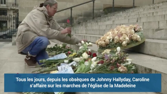 Reportage de BFMTV à l'église de la Madeleine, le 3 janvier 2018.